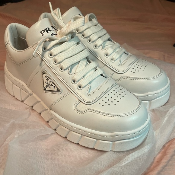 Prada Leather Sneaker - Picture 1 of 6